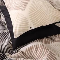 Наволочка MirSon Бязь 17-4842 Ermanno 50х50 см чорно-бежева (2200009580420)