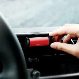 Автомобільний тримач Baseus Steel Cannon Air Outlet Car Mount SUGP-09 Red - мініатюра 4