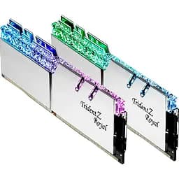 Модуль пам'яті DDR4 G.Skill Trident Z Royal 2x8 GB 3200MHz Silver [F4-3200C16D-16GTRS] [105079] - мініатюра 4