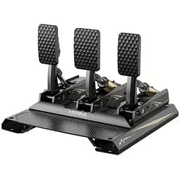 Комплект педалей MOZA CRP2 USB тензодатчик 200 кг карбонова підставка чорний