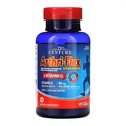 Arthri-Flex Advantage + Vitamin D3 21st Century 120 таблеток