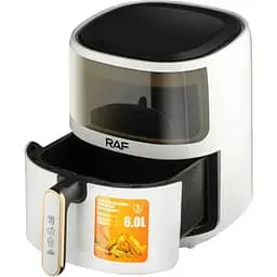 Безмасляна фритюрниця-аерогриль RAF R.5330W 6 л (43611-R.5330W_2118)