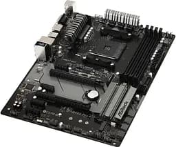 Материнська плата AsRock B450 Pro4 (B450 Pro4) (Socket AM4, AMD B450, ATX) Б/в - мініатюра 2