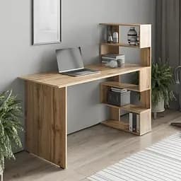 Стол компьютерный Moreli Moreli Christer 1416х1226х600 мм Дуб аппалачи (zg-s15-apalach)