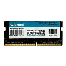 Модуль пам'яті для ноутбука SoDIMM DDR4 16GB 3200 MHz Wibrand (WI3200DDR4S/16GB)