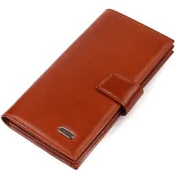 Мужской кожаный кошелек Canpellini 9.5х19х2 см acs0025728