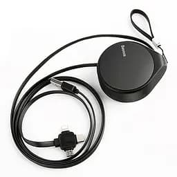 Кабель Baseus Waterdrop 3 в 1 scaling (MicroUSB + Lightning + Type-C) CAMLT-EP01