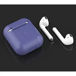 Чохол Apple для AirPods 2 New Silicone Case [Midnight Blue] [36519] - мініатюра 6