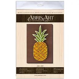 Набір стрінг-арт Abris Art Ананас ABC-009 дерев'яна основа - мініатюра 8