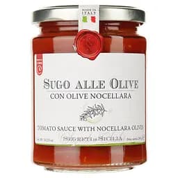 Соус Frantoi Cutrera томатный с черными и зелеными оливками, 290 г (668200)