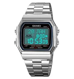 Годинник чоловічий наручний Skmei 2113 (Сріблястий) - мініатюра 2