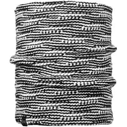 Бафф Buff Neckwarmer Knitted and Polar Fleece Черный-Белый
