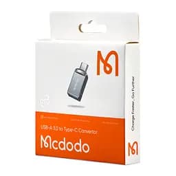 Адаптер Mcdodo OTG USB-A 3.0 to Type-C Adapter OT-8730 Сірий - мініатюра 2