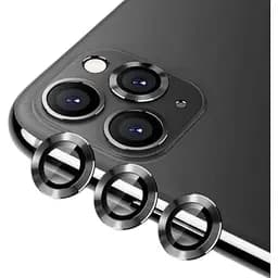 Защитное стекло на камеру DK Lens Metal Ring Eagle Eye для Apple iPhone 11 Pro 015724 black