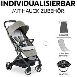Прогулянкова коляска Hauck Travel N Care Plus Velvet Olive, оливкова (16020-6) - мініатюра 3