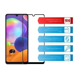 Скло захисне ACCLAB Full Glue Samsung A31 (1283126508578) - мініатюра 2