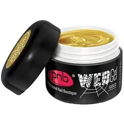 Гель паутинка PNB UV/LED Web Gel Gold 5 мл