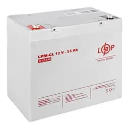 Акумулятор гелевий LogicPower LPM-GL 12 V - 55 Ah (LP15266)