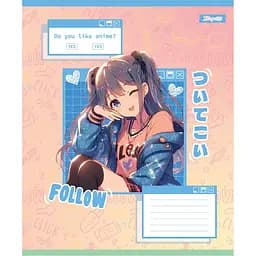Набір зошитів 1 вересня Follow Anime А5, 12 аркушів 25 шт. (768120) - мініатюра 3