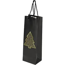 Пакет Новорічний паперовий Ялинка 2639 Різнокольоровий