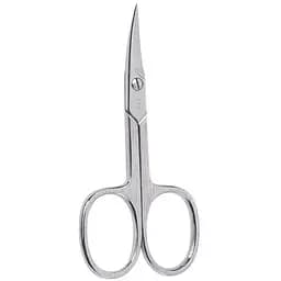 Маникюрные ножницы Beter хромированные изогнутый кончик