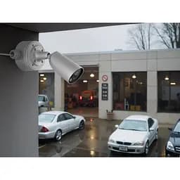 IP-камера Ajax дротова BulletCam HL white, 5мп, 2.8мм, гібридне підсвічування IR 35м, Led білий 50м, Poe, True WDR, IP 65, аудіо, угол огляду 100° до 110°, вулична, біла - мініатюра 2