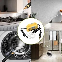 Портативний пароочисник QX003 з мийкою високого тиску 3 насадки 2500 W - мініатюра 2