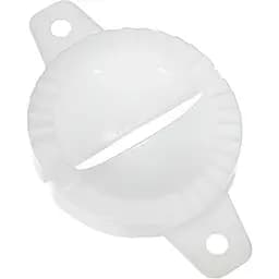 Форма пластикова для вареників, чебуреків і пиріжків Ø 8 см, кухонний прес для ліплення, Kitchen Master 84033