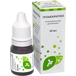 Гепатопротектор для тварин BioTestLab Гепакарнітол краплі 10 мл