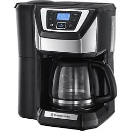 Кавоварка Russell Hobbs Chester Grind und Brew крапельна 1.5 л чорно-срібляста (22000-56)