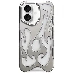 Чохол Epik TPU WinFire для Apple iPhone 16 Plus 6.7 Silver