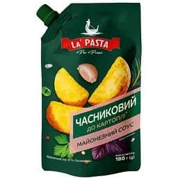 Майонезний соус La Pasta Per Primi Часниковий 30% 180 г