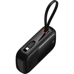 Акумулятор зовнішній з 2 вбудованими кабелями Baseus QPow Pro FC 20000 mAh 22.5 (P10067103113-00) - мініатюра 3
