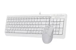 Комплект Fstyler Sleek Multimedia Comfort F1512 White клавіатура+миша A4Tech teh0020651 - мініатюра 3