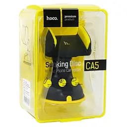 Холдер Hoco CA5 Black/Yellow - мініатюра 2