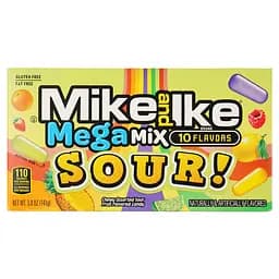 Драже фруктові Mike and Ike Mega Mix Sour кислі 141 г