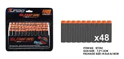 Набор мягких патронов ВТ352 Turbo Slamfire Maх 48 шт., на блистере (6959593464352)