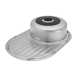 Кухонна мийка Kroner KRP Dekor-7750 (0,8 мм) CV022784, Decor - мініатюра 4