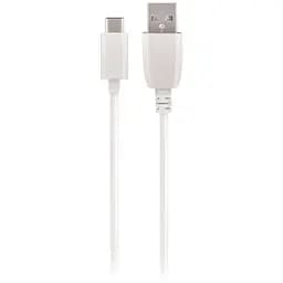 Кабель Maxlife cable USB - USB-C 1.0m 2A White
