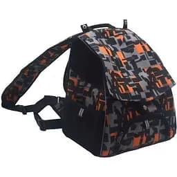 Рюкзак-переноска Matys Гросс №1, мозаика, 20х30х33 см, черный