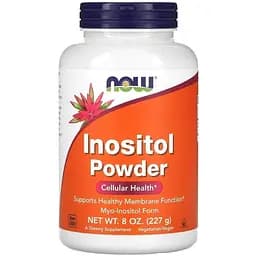 Інозитол NOW Inositol Powder, 227 грам для клітинного здоров’я
