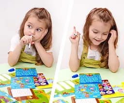 Гра настільна Vladi Toys Пиши та витирай Ферма (VT5010-19) - мініатюра 4