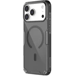 TPU чохол Nillkin Nature Pro Magnetic для Apple iPhone 17 Pro (6.3) Чорний (прозорий) - мініатюра 2