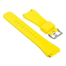 Силіконовий ремінець Watchbands Samsung Galaxy Watch 3 45mm - жовтий (WB001YELLOW345) - мініатюра 2