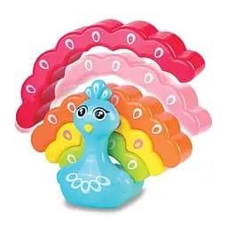 Развивающая игрушка Kiddi Smart Радужное павлинье птенчо (4508-KS)