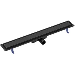 Душовий канал Cersanit Tako 800 мм із двосторонньою решіткою чорний S907-019