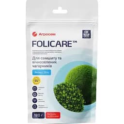 Мінеральне добриво Yara Folicare для самшиту та вічнозелених чагарників Весна-Літо 180 г (10509518)