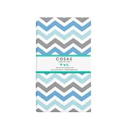 Набір простирадл на резинці Cosas G&B ZIGZAG 60х120х12 см (SetSheet_Grey_ZigBlueGrey_120x60) - мініатюра 2