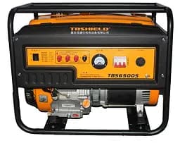 Бензиновий генератор EF Power 5,0/5,5 кВт, однофазний, ручний запуск (TBS6500S)