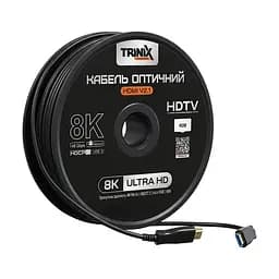Кабель HDMI V2.1 оптичний 45м Trinix (AOC-HDMI8k-45m) (74-00147) - мініатюра 3